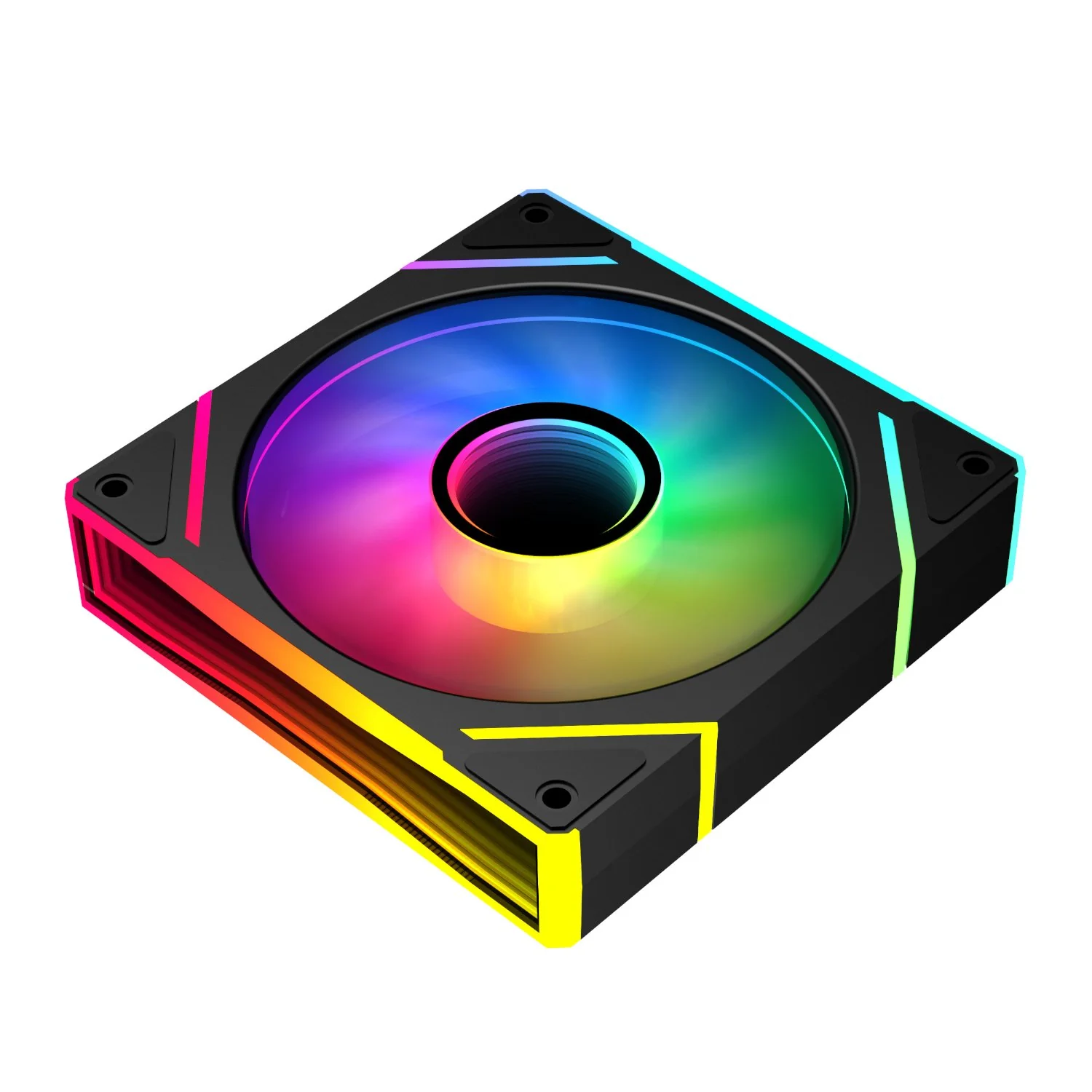 PCBuilder STORM PRISM 120mm ARGB Fan - Black - Image 4