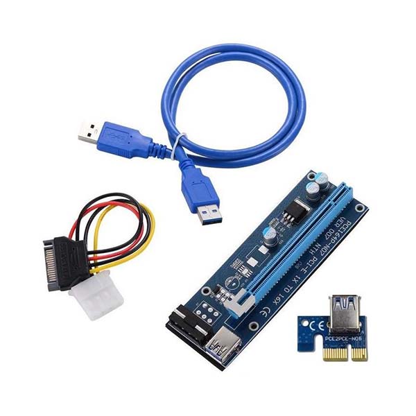 PCI-E RISER REFURB VERTICAL MOUNT 4 PIN - Image 2