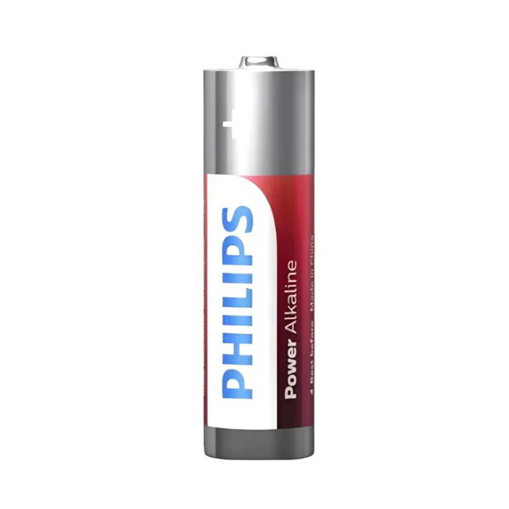 Philips Power Alkaline AA Batteries 1.5V – 6 Pack (LR6P6B/40) - Image 2