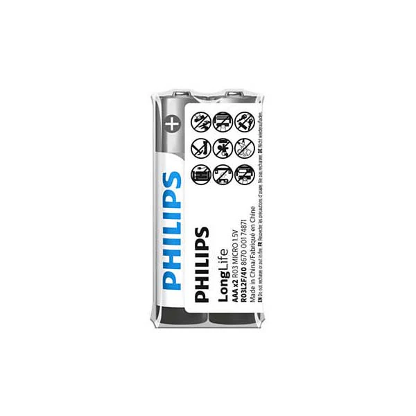 Philips AAA LongLife Batteries Community Pack - 240 Count (Bulk Box of 120 x 2-Packs) – R03L2F/40-C - Image 2