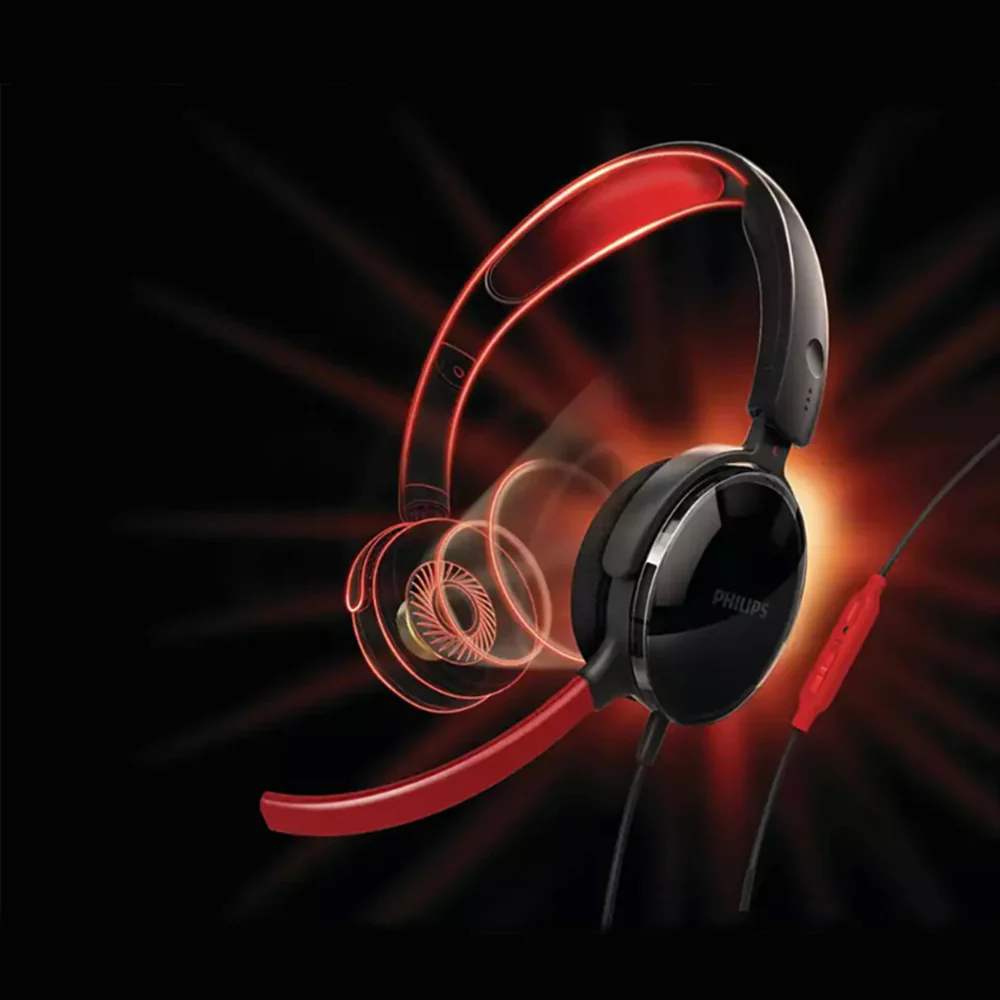 Philips SHG7210 PC Gaming Headset with Mic & Extra Bass - Image 2