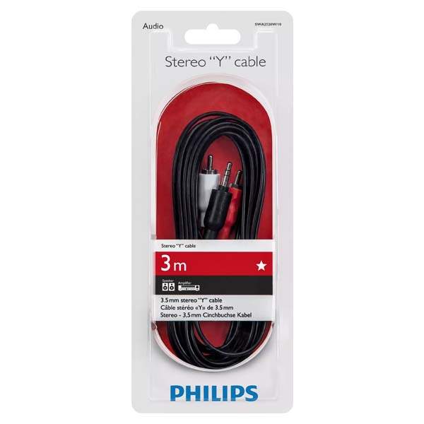Philips Stereo to RCA Audio Cable 3M – SWA2520W/10 - Image 5