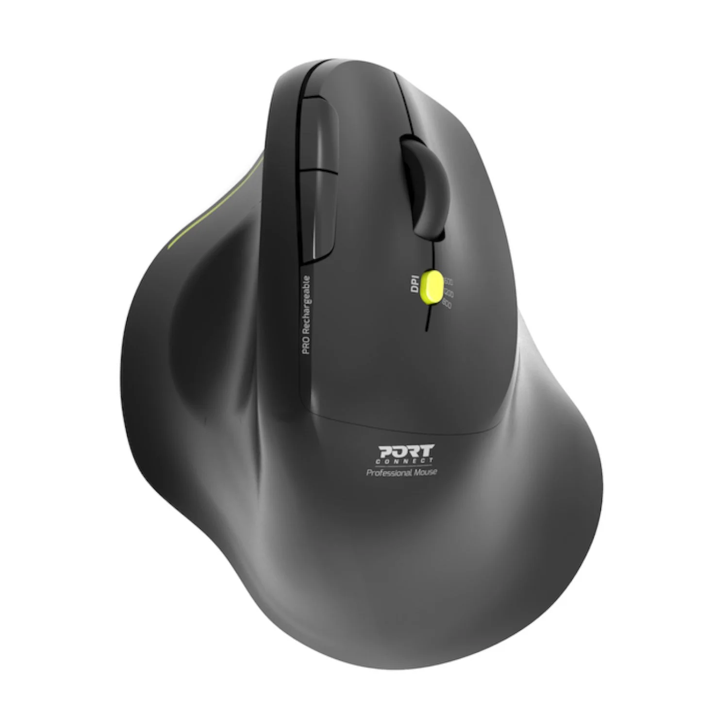 Port Connect 2.4GHz Wireless ERGO SOFT Bluetooth Rechargeable Mouse - Image 5