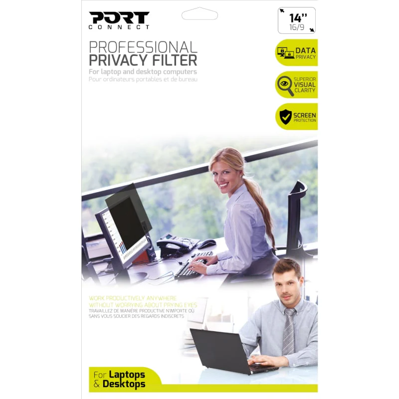 Port Connect 2D Professional Privacy Filter 14" - Image 4
