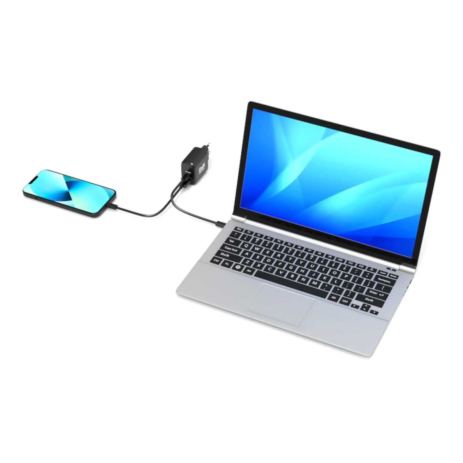 Port Connect 65W GaN Type-C and USB-A Fast Charger - Image 5