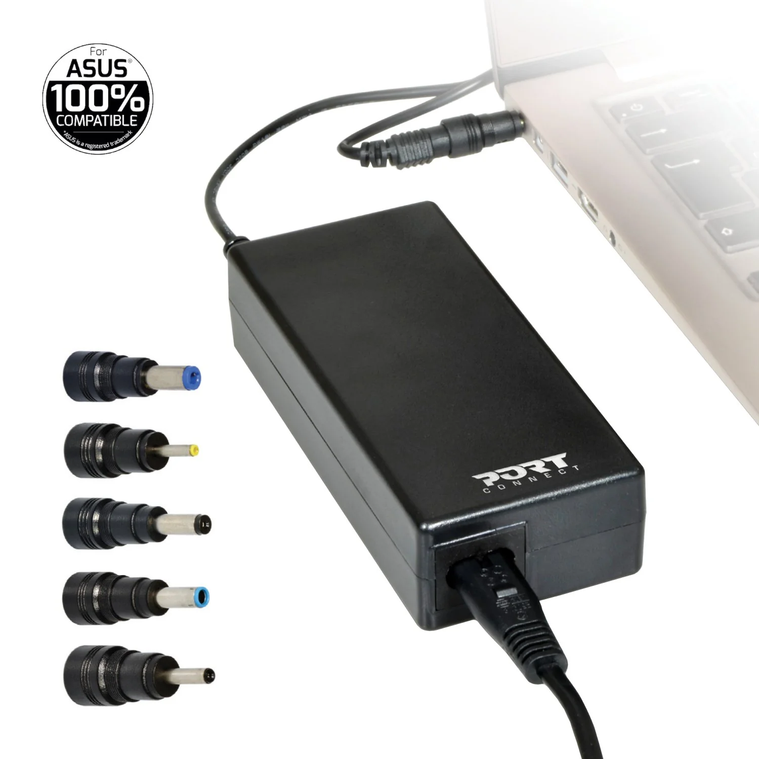 Port Connect 65W Notebook Adapter Asus - Image 5