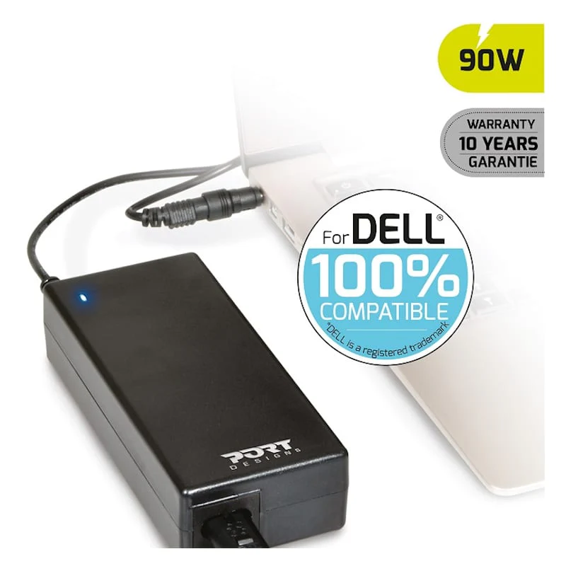 Port Connect 90W Notebook Adapter Dell - Image 2