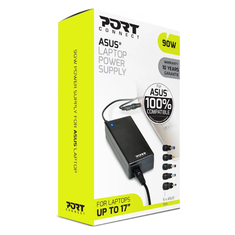 Port Connect 90W Notebooks Adapter Asus - Image 3