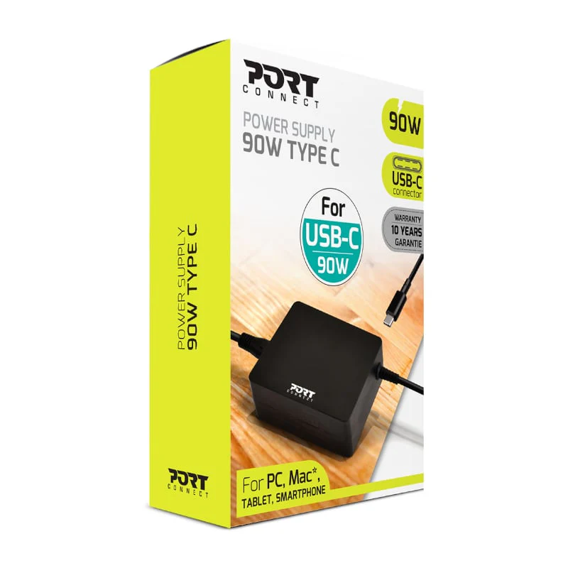 Port Connect 90W USB-C Notebook Adapter - Image 4