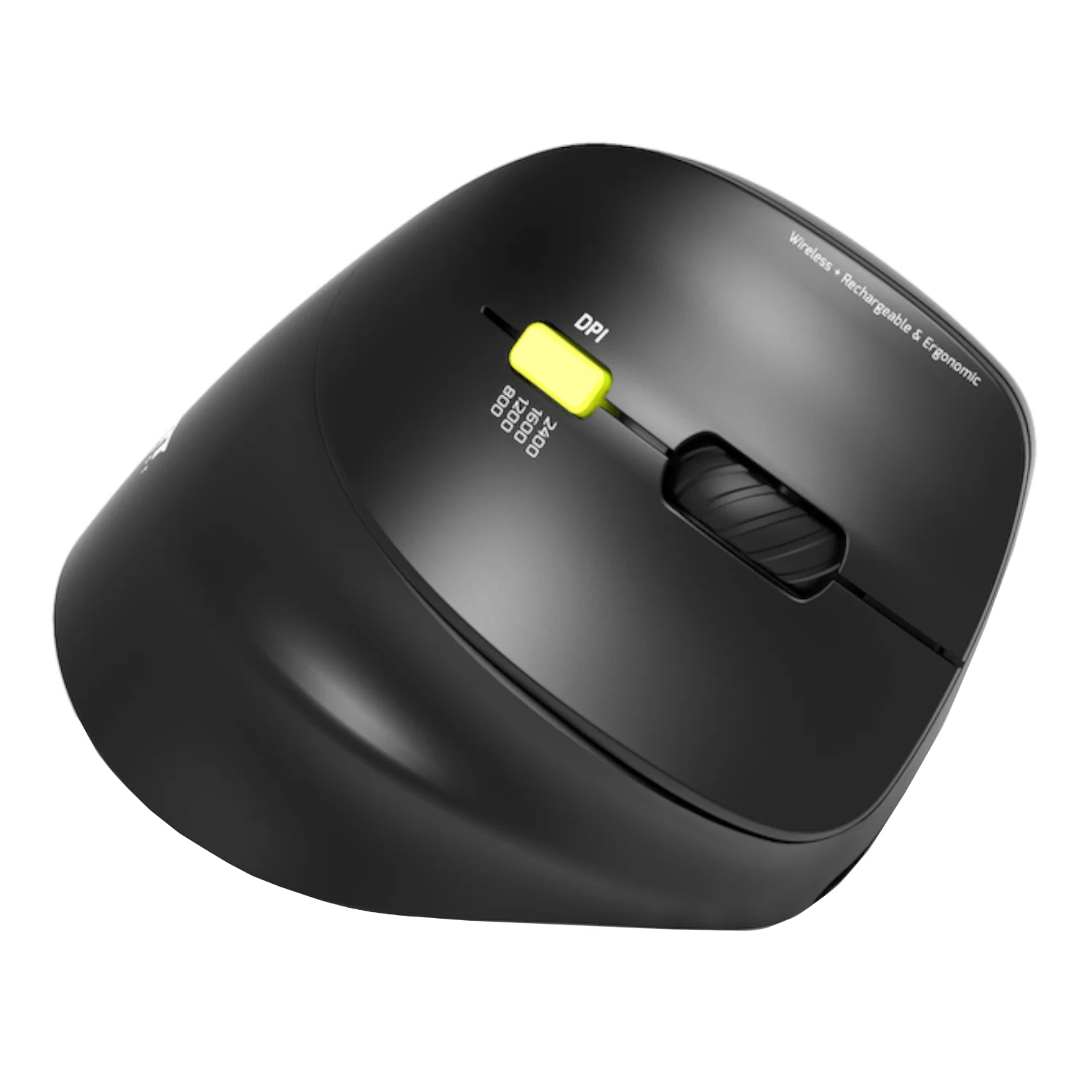 Port Connect Ergo Shape Bluetooth Rechargeable Mouse - Image 2