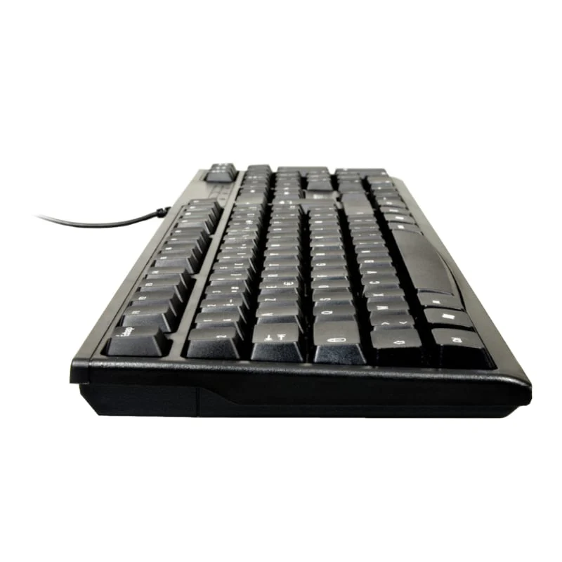 Port Connect Office Budget Wired Keyboard-Black - Image 2