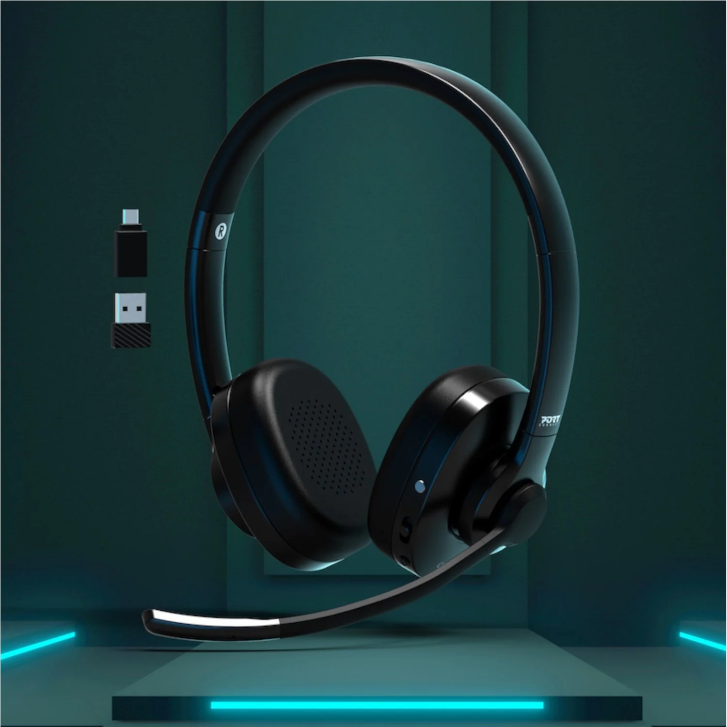 Port Connect ON’R 500 Bluetooth® Stereo Headset - Image 4