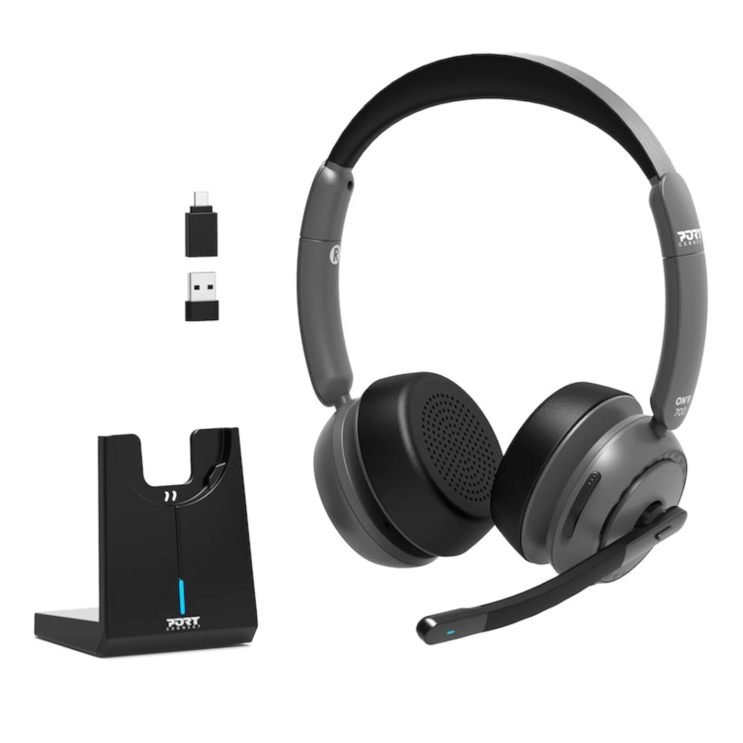 Port Connect ON’R 700 Bluetooth Wireless Headset with Noise Cancellation - Image 7