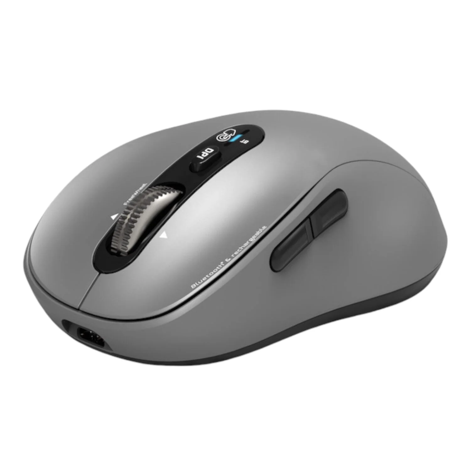 Port Connect Wireless Bluetooth Expert and Mac Mouse - Grey - Image 3