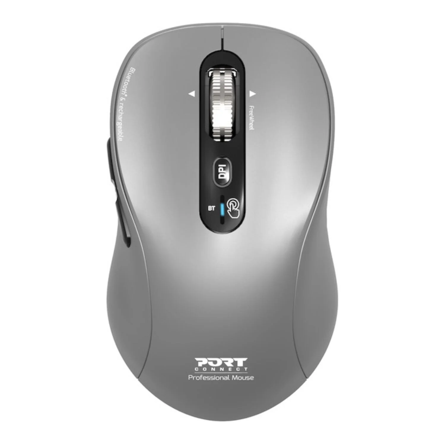 Port Connect Wireless Bluetooth Expert and Mac Mouse - Grey - Image 4