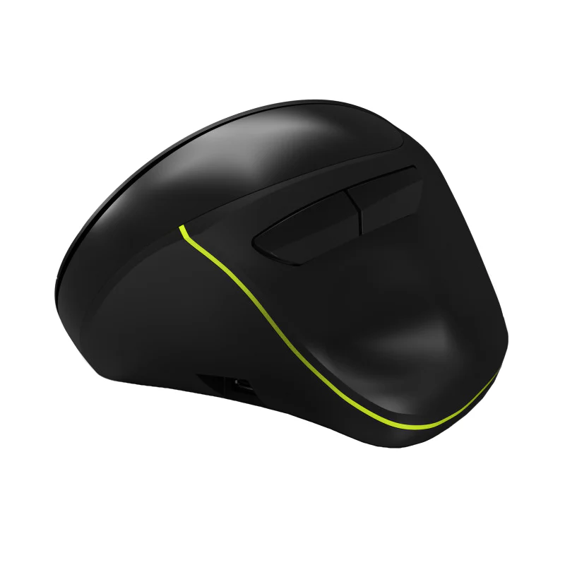 Port Connect Wireless Rechargeable Ergonoc Mouse Bluetooth- Black - Image 3