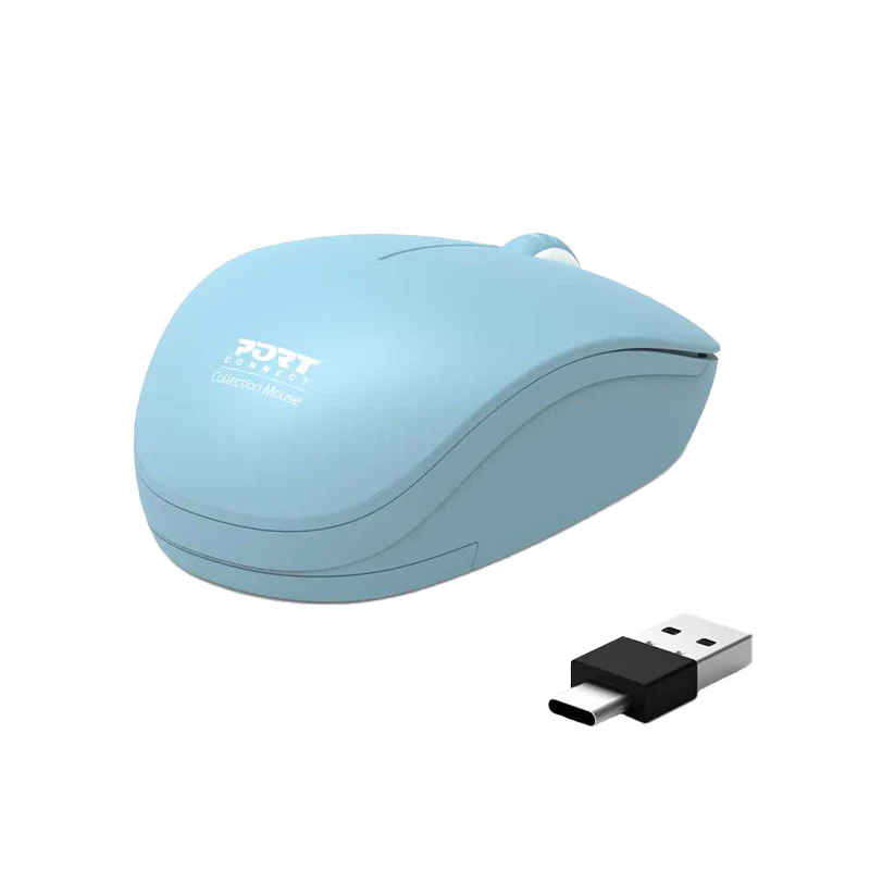 Port Connect Wireless Mouse – Azur - Image 2