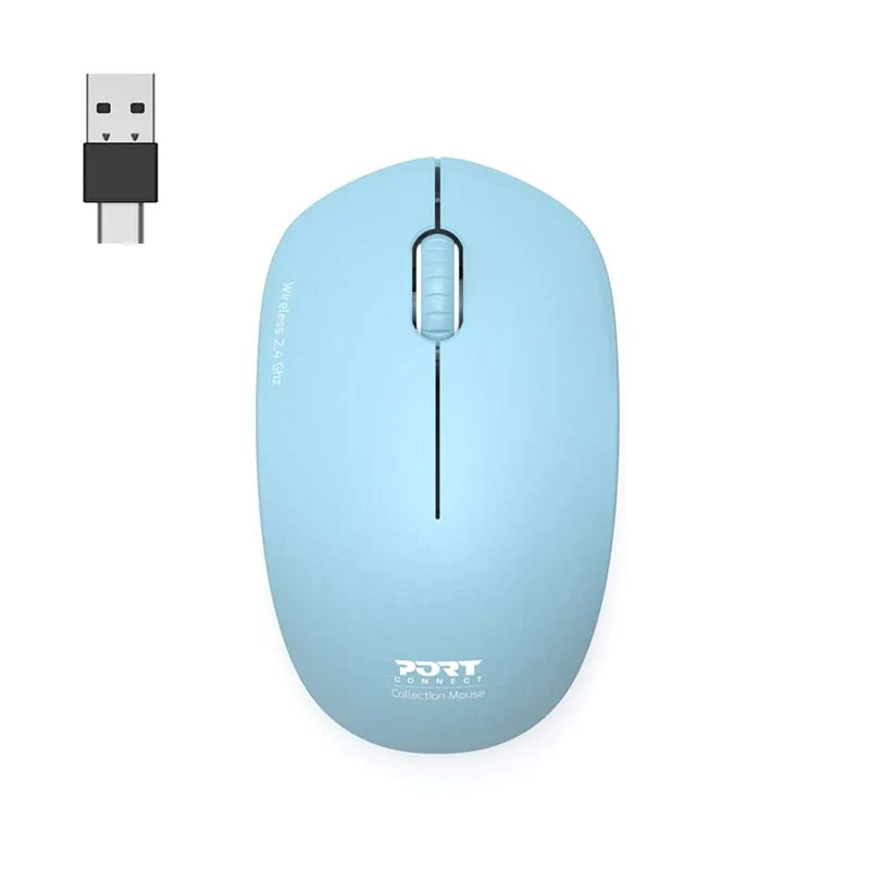 Port Connect Wireless Mouse – Azur - Image 7