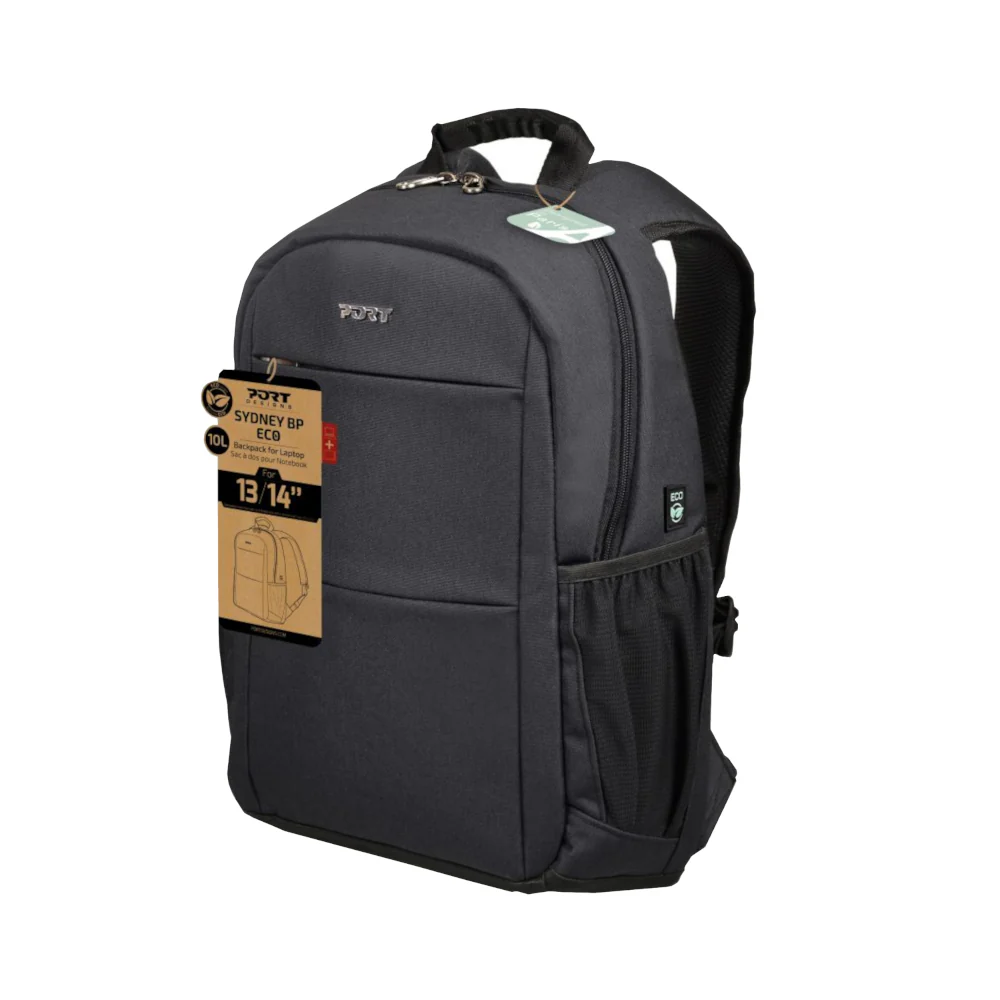 Port Designs ECO Sydney 13/14" Backpack - Black - Image 5