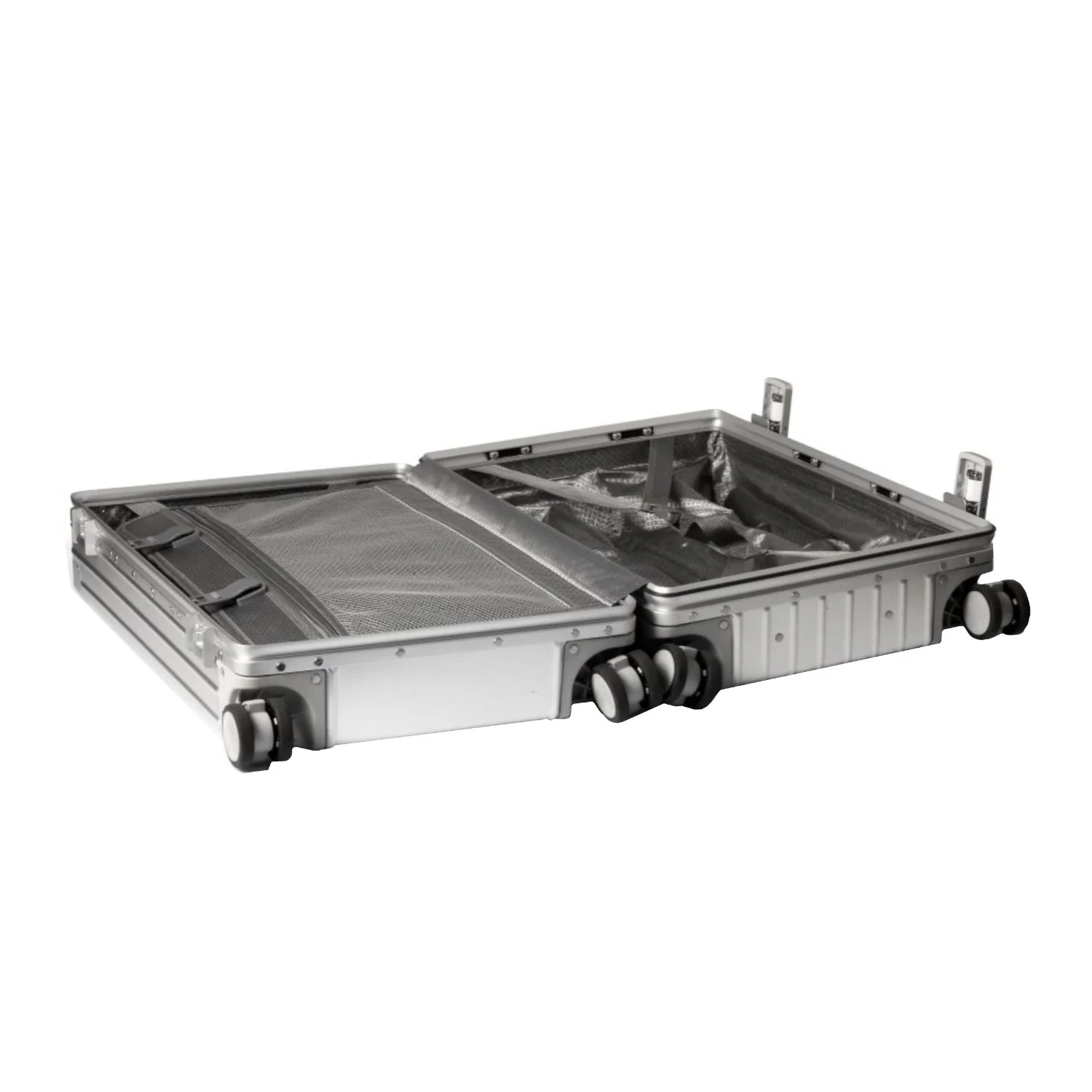 Port Designs VAL D'ISERE 30L Metal Travel Suitcase - Image 3