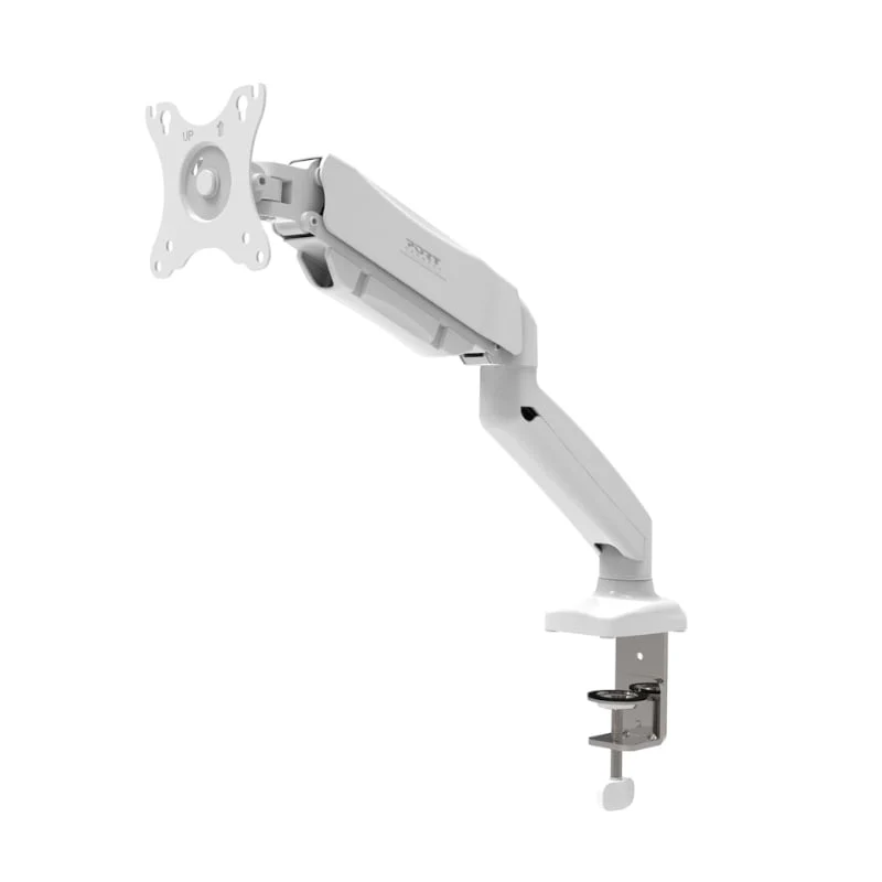PORT Monitor Arm VESA Single Screen - White - Image 4