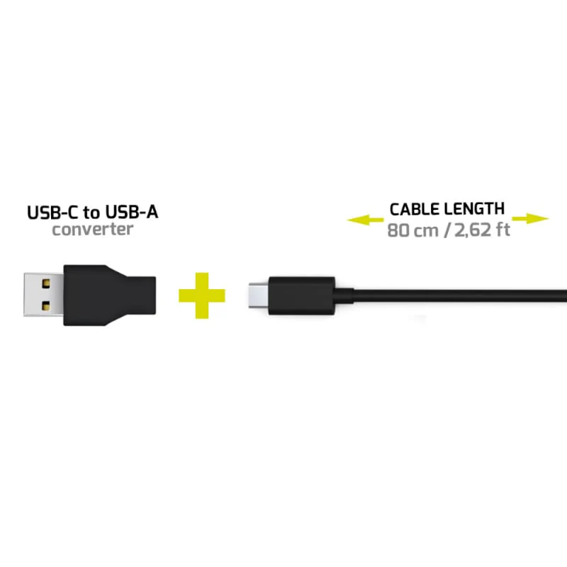 Port Wired Keypad Numpad with USB|Type-C Connector - Image 3