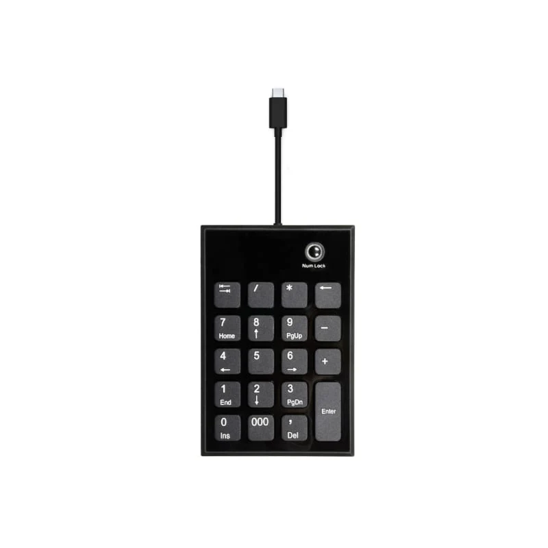 Port Wired Keypad Numpad with USB|Type-C Connector - Image 4