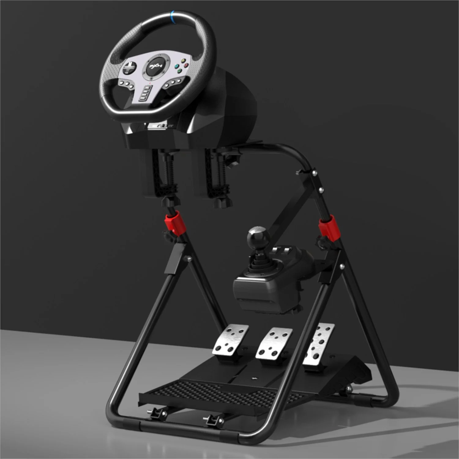 PXN A9 Gaming Steering Wheel Foldable Stand - Image 4