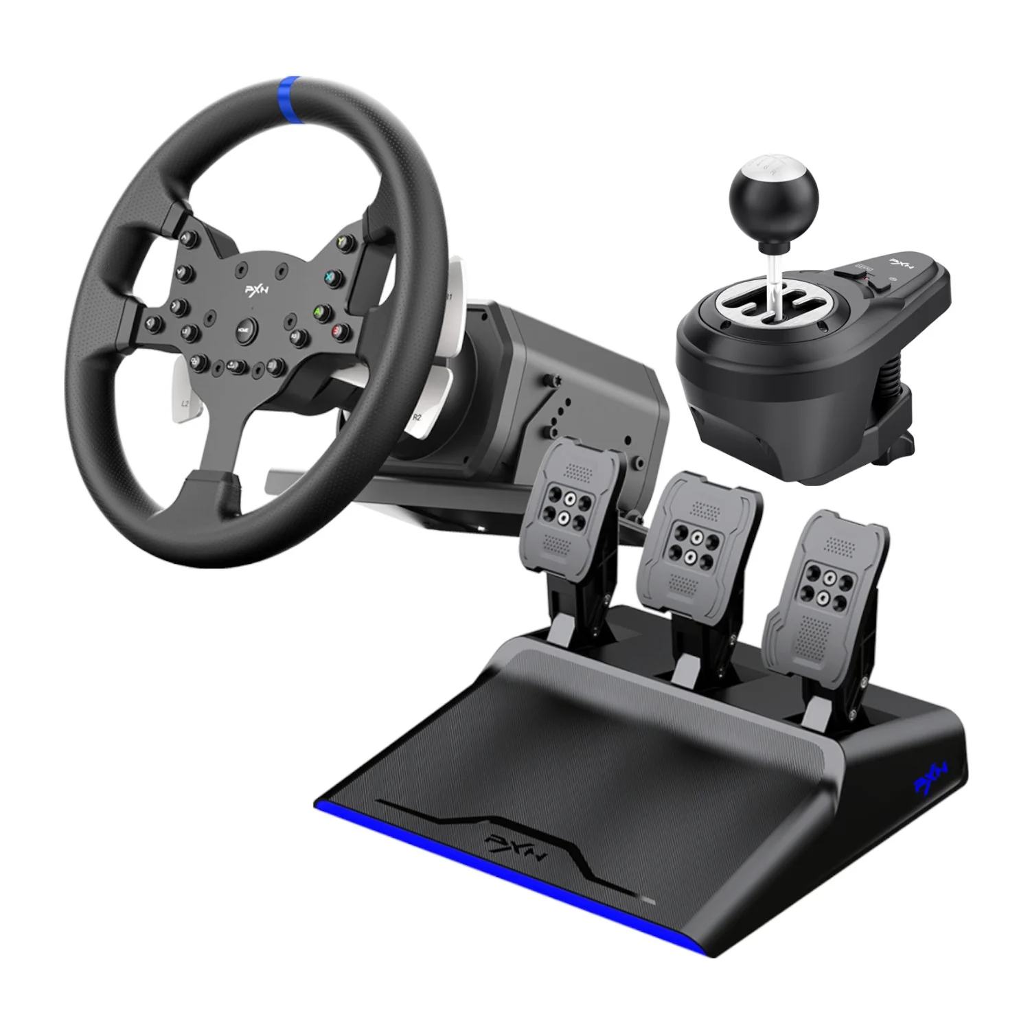 PXN V99 Force Feedback Steering Wheel - Image 5
