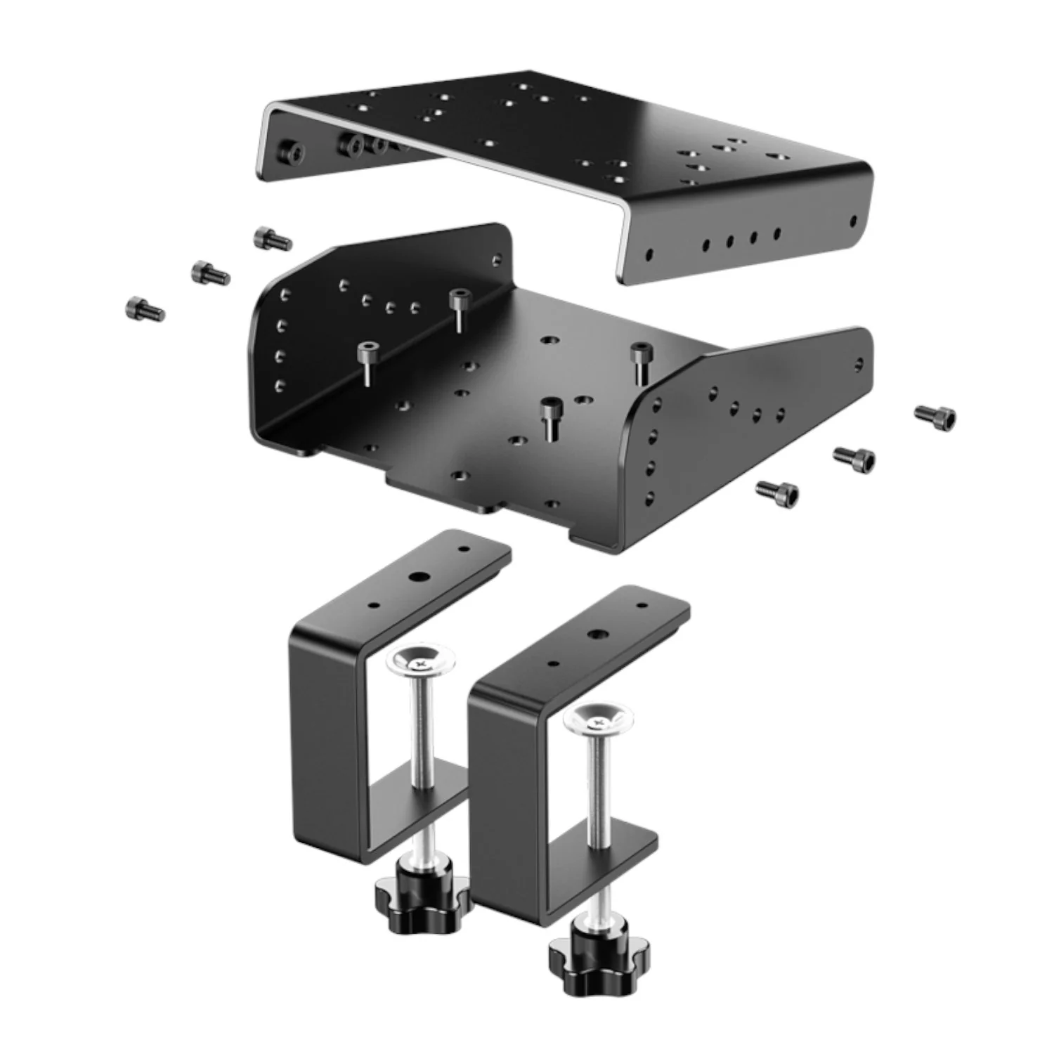 PXN VD6 Direct Drive Sim Racing Wheel | PD-HM Dual Pedal | Z9 Clamp Bundle - Image 4