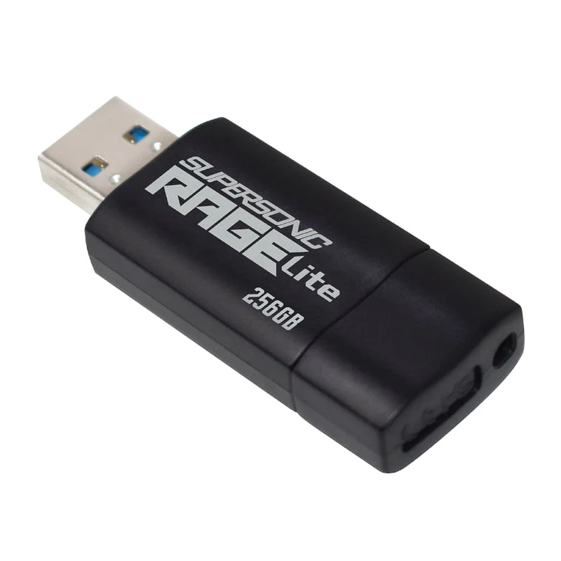 Patriot Rage Lite 256GB USB3.2 Flash Drive - Black - Image 3