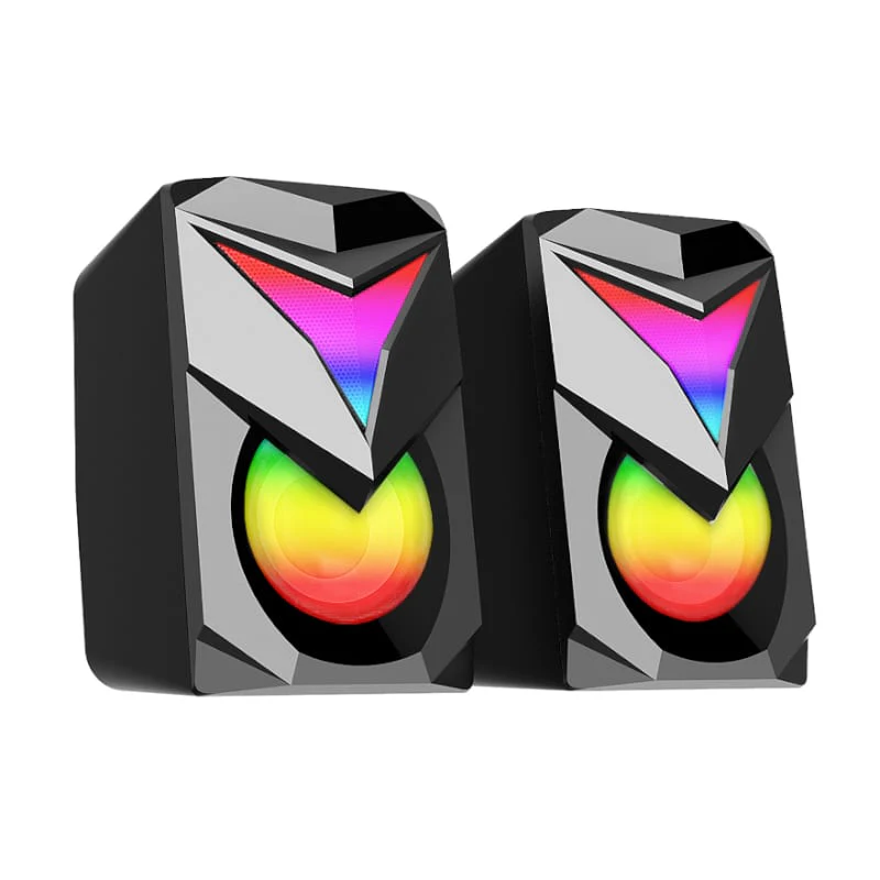 REDRAGON 2.1 Satellite Speaker TOCCATA RGB 11W Gaming Speaker - Black - Image 3