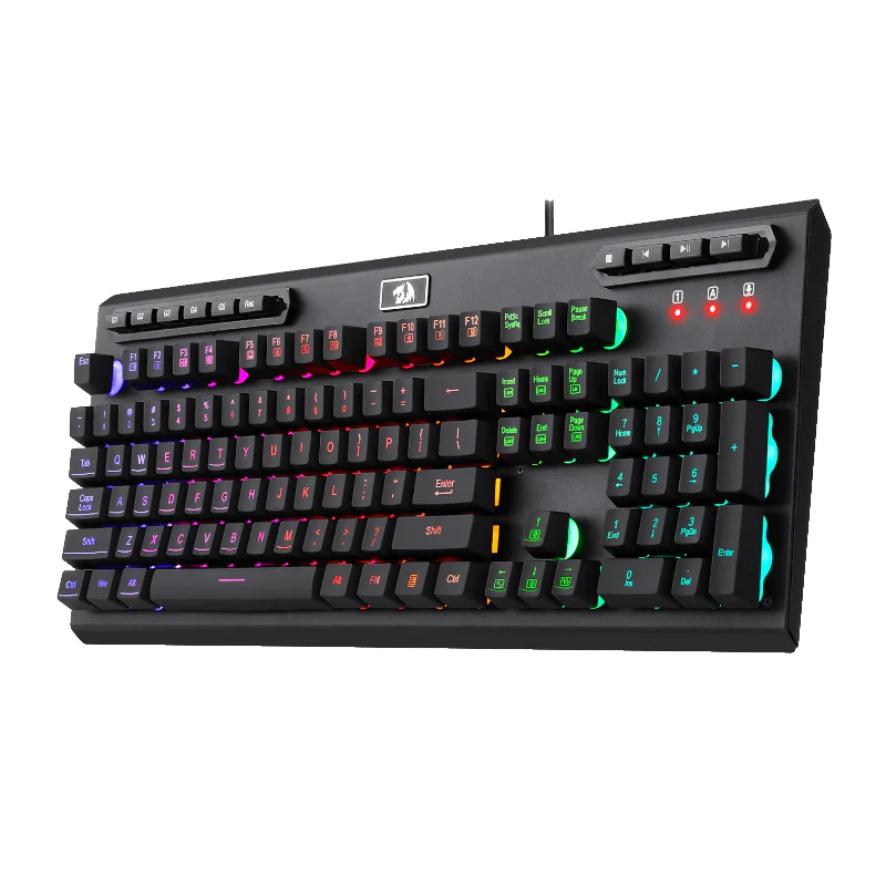 REDRAGON ADITYA Membrane Keyboard - Black - Image 2