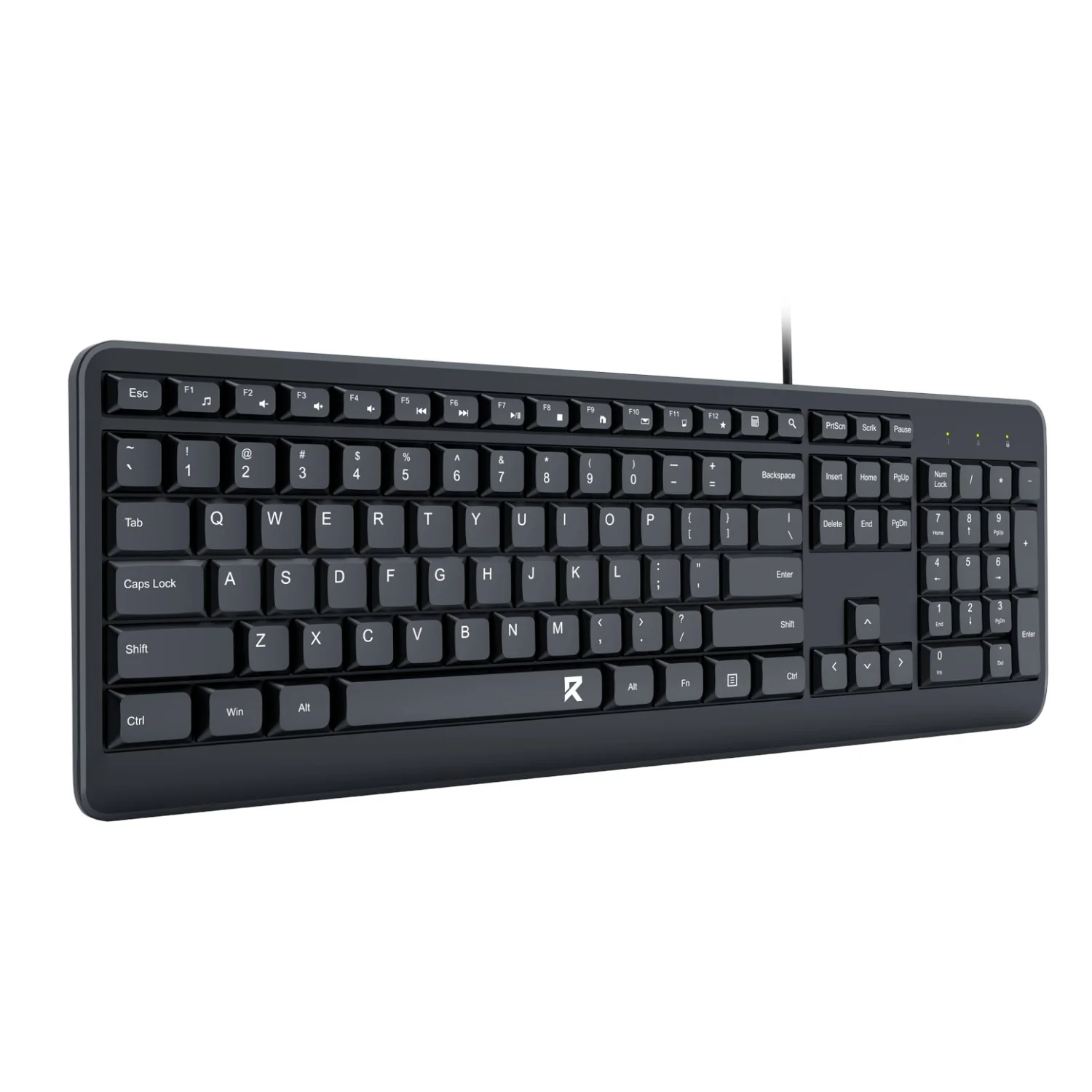 Redragon BK-7092 Full-sized Wired USB Office Keyboard - Image 2