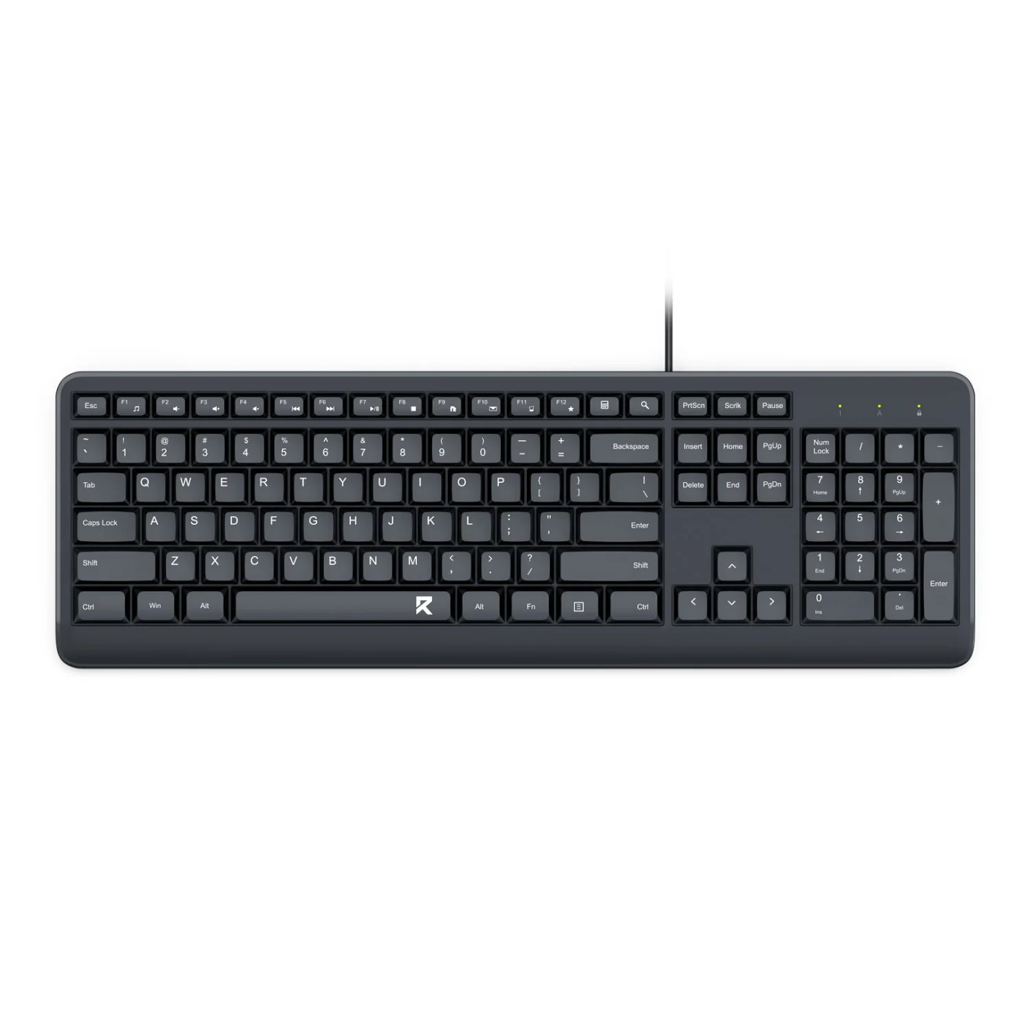 Redragon BK-7092 Full-sized Wired USB Office Keyboard - Image 5