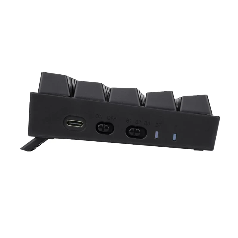 REDRAGON DRACONIC PRO Mechanical 61 Key|Bluetooth 5.0|RGB 9 Colour Modes|Rechargable Battery|Type-C Charging Cable Gaming Keyboard - Black - Image 3