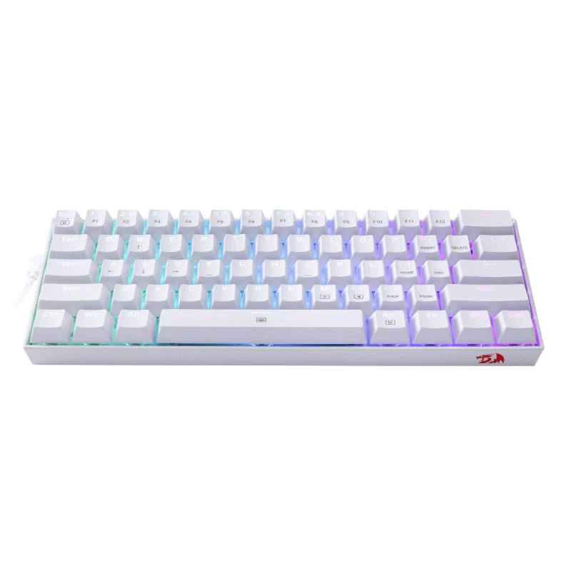 REDRAGON DRAGONBORN Wired Mechanical Keyboard RGB67Key Design - White - Image 2