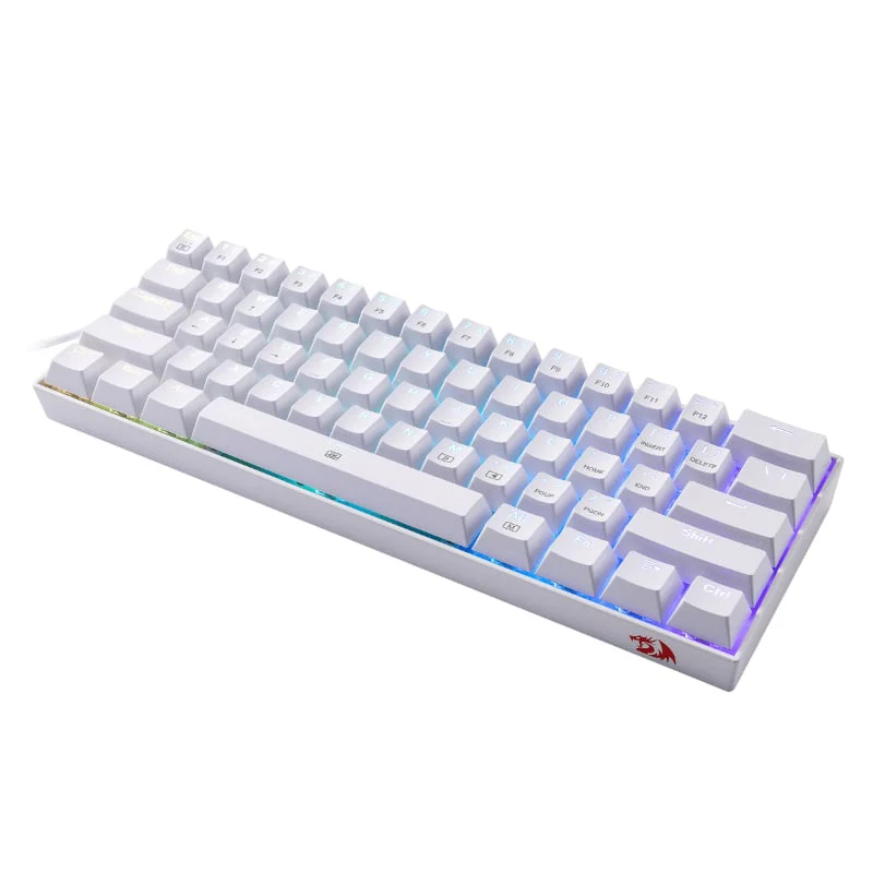REDRAGON DRAGONBORN Wired Mechanical Keyboard RGB67Key Design - White - Image 3