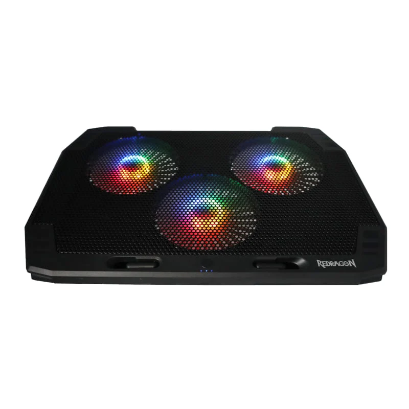 REDRAGON Dual USB 3 Fan RGB Gaming Notebook Stand - Image 5