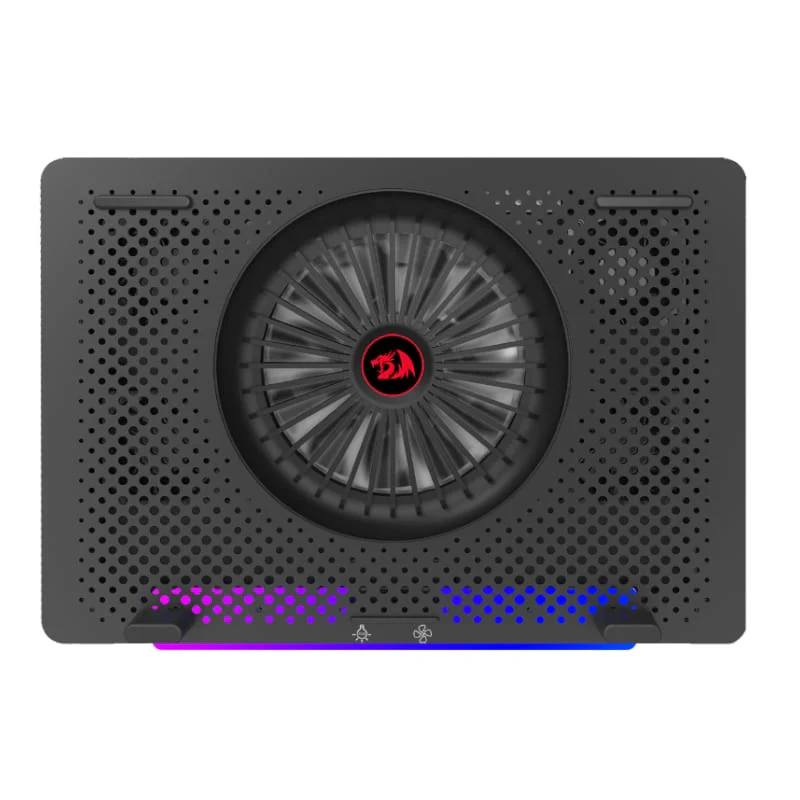REDRAGON Dual USB 5 Fan RGB Gaming Notebook Stand - Image 6