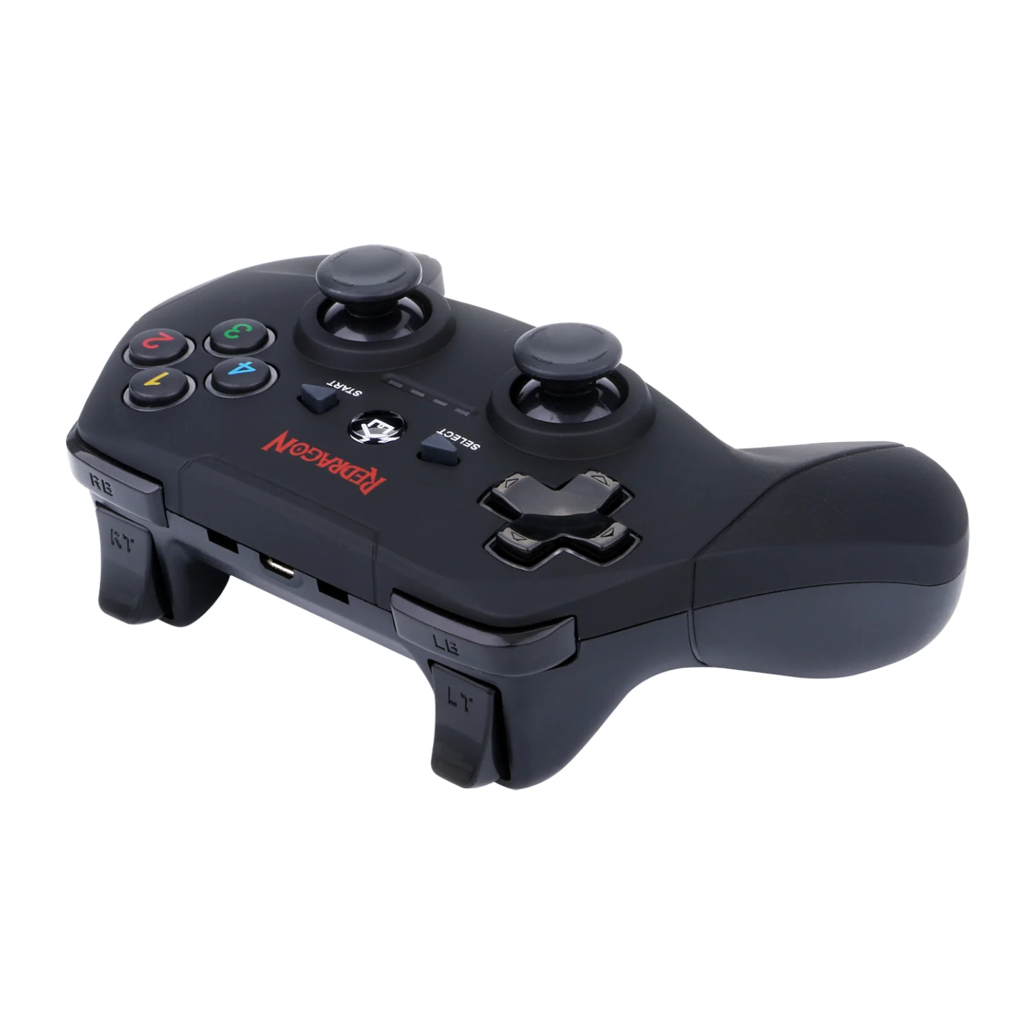 Redragon HARROW Wireless X/D-input(Digital/Analog) PC Controller - Black - Image 2