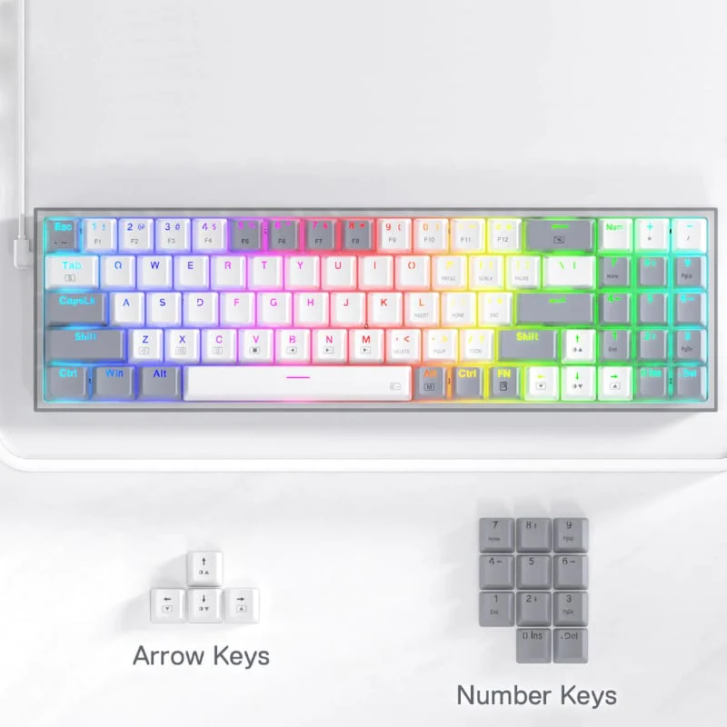 REDRAGON MECHANICAL Pollux Wired Gaming Keyboard - Image 2