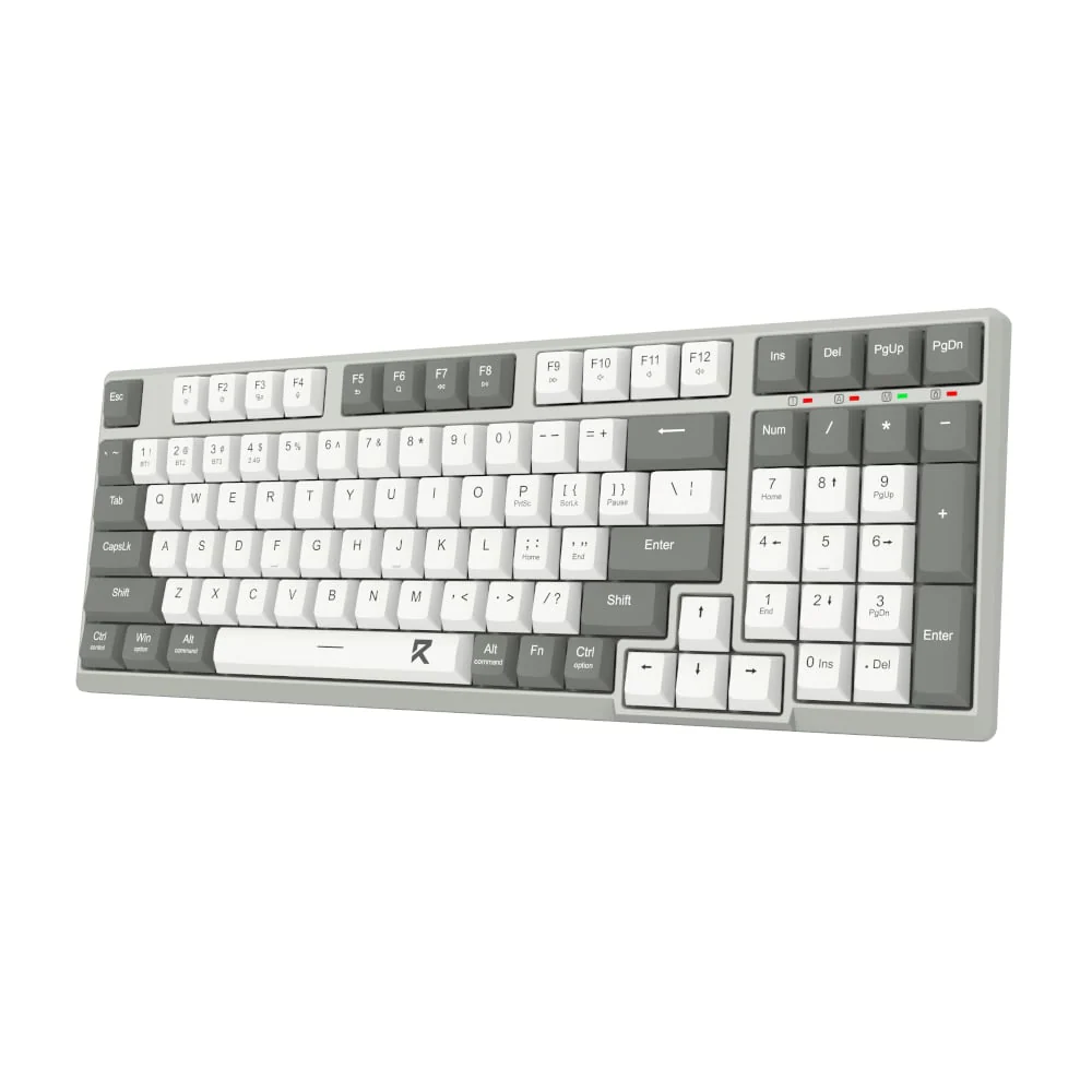 REDRAGON KB SCISSOR KEY 2.4G BT WRS BKWT - Image 2