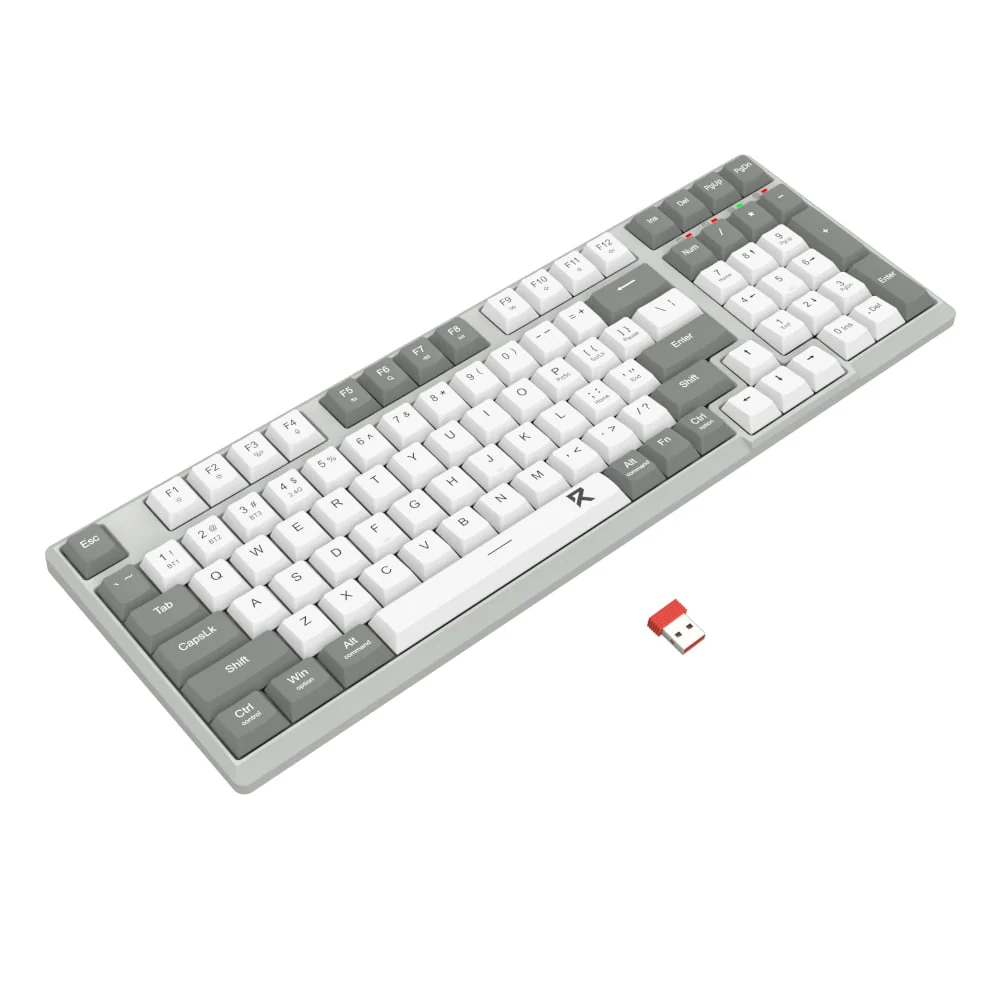 REDRAGON KB SCISSOR KEY 2.4G BT WRS BKWT - Image 4