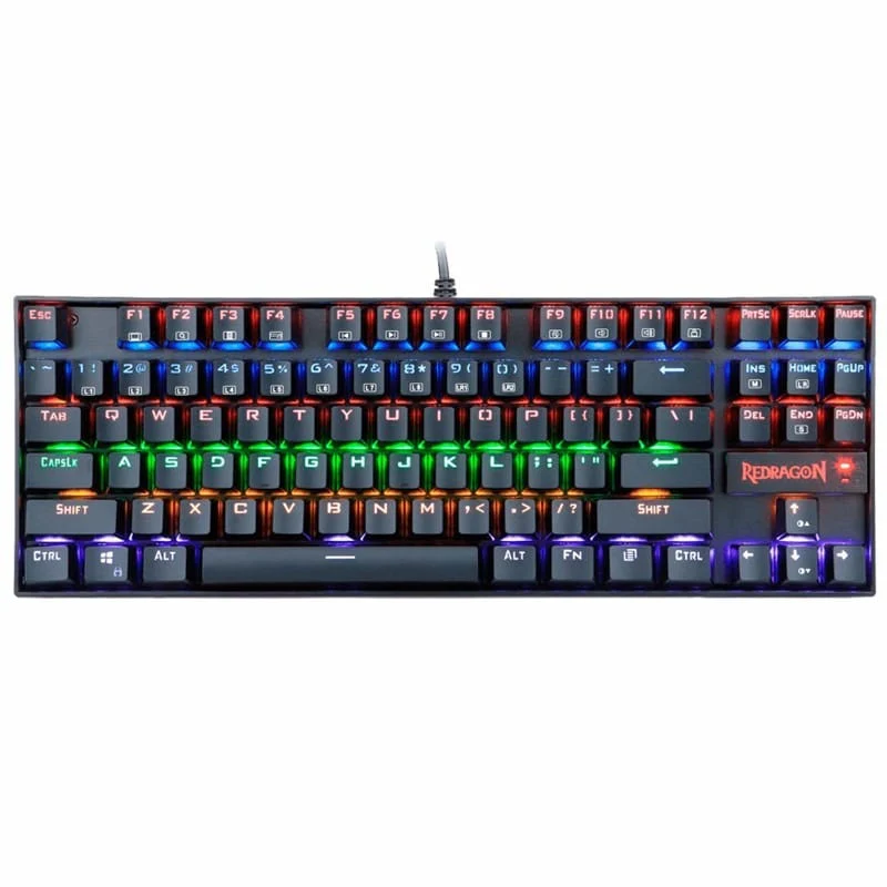 REDRAGON KUMARA RGB MECHANICAL Gaming Keyboard - Black - Image 4