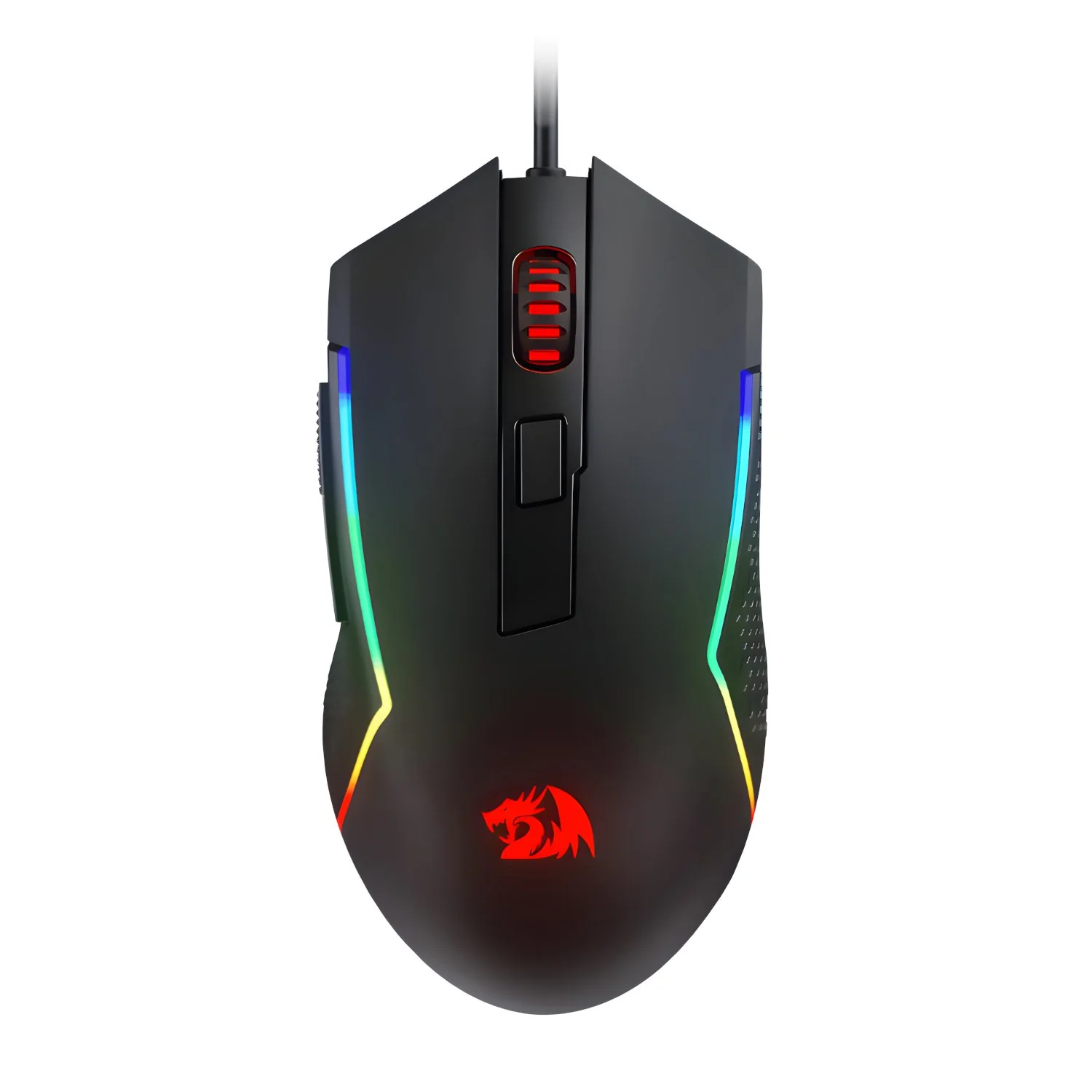 Redragon M616 TRIDENT 10000DPI RGB Gaming Mouse - Black - Image 4
