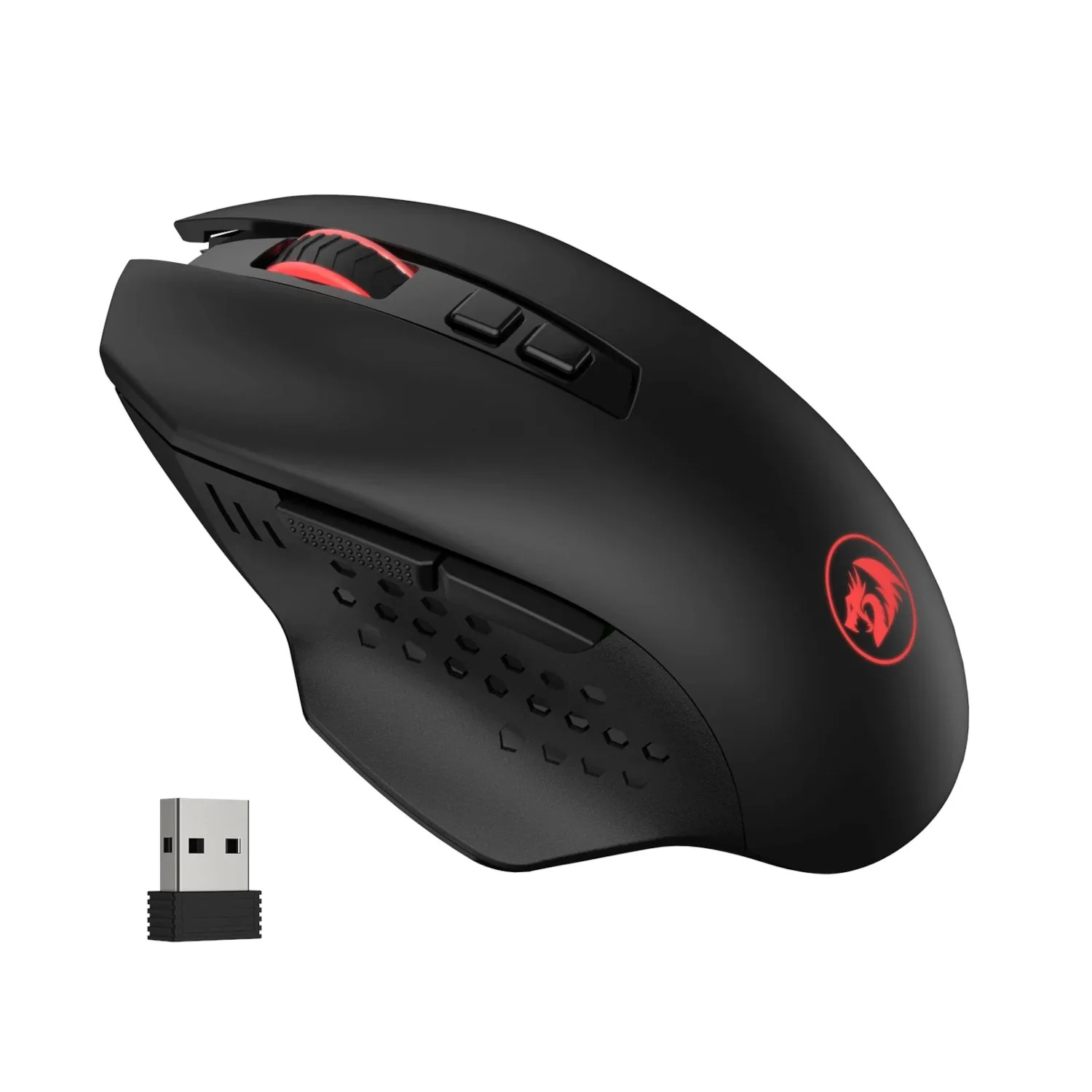 Redragon GAINER M656  Wireless Gaming Mouse 4000DPI - Black - Image 2
