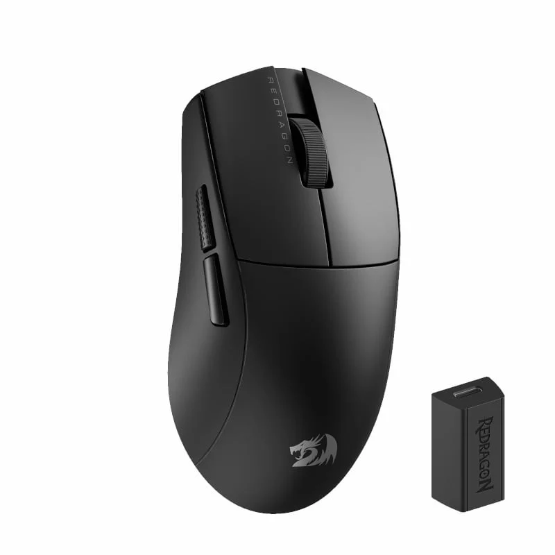 REDRAGON M916 PRO 4K 3-Mode Wireless Gaming Mouse - Black - Image 3
