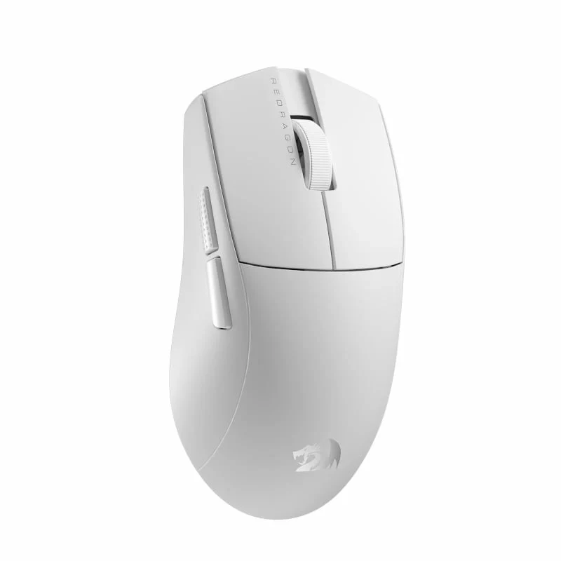 Redragon M916 PRO 1K 3-Mode Wireless Gaming Mouse – White - Image 3