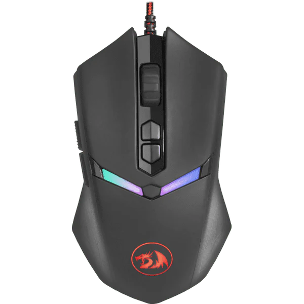 REDRAGON NEMEANLION 2 7200DPI Gaming Mouse - Black - Image 4
